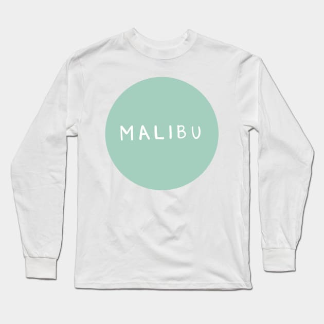 Malibu Long Sleeve T-Shirt by weloveart